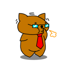 Suntan cat "RIMAN" sticker #2773145