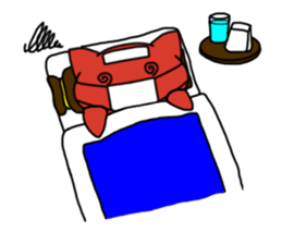 Suntan cat "RIMAN" sticker #2773151