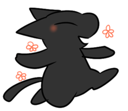Life of black cat sticker #2774521