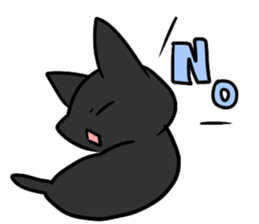 Life of black cat sticker #2774524