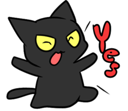 Life of black cat sticker #2774526