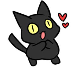 Life of black cat sticker #2774537