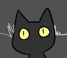 Life of black cat sticker #2774540