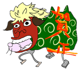 ZENTAI,rabbit&robot. 4th. sticker #2775754