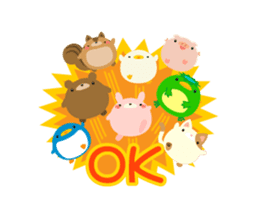 KORO KORO Animals sticker #2775839