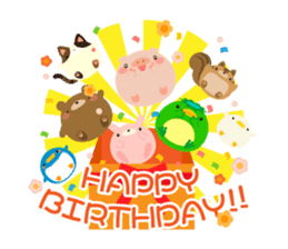 KORO KORO Animals sticker #2775874