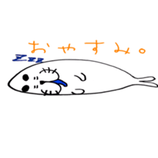 Mr.seal and Ms.seal sticker #2776197