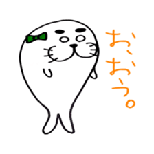 Mr.seal and Ms.seal sticker #2776213