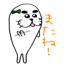 Mr.seal and Ms.seal sticker #2776216