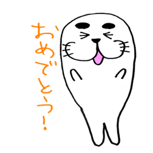 Mr.seal and Ms.seal sticker #2776225