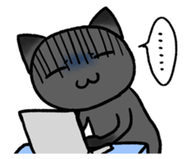 Confessions cat sticker #2776282