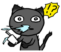 Confessions cat sticker #2776294