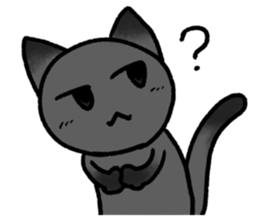 Confessions cat sticker #2776310