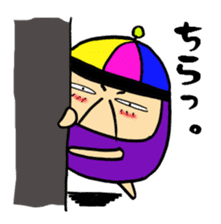 Purple hermit sticker #2776589