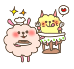 mofuusausa and mofunyan2 sticker #2776627