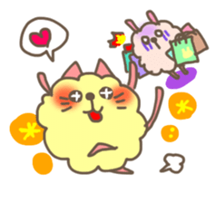 mofuusausa and mofunyan2 sticker #2776630