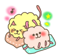 mofuusausa and mofunyan2 sticker #2776632