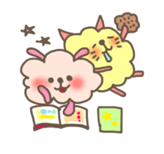 mofuusausa and mofunyan2 sticker #2776633