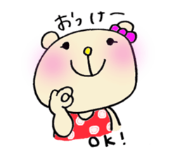 kumata&kumami's happy life sticker #2777056