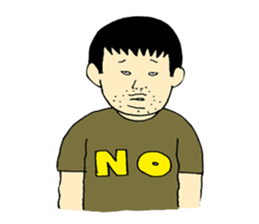 THE THREE YOUNG-MEN IN MIDNIGHT sticker #2777463