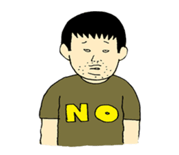 THE THREE YOUNG-MEN IN MIDNIGHT sticker #2777463