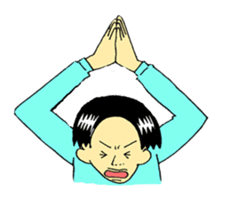 THE THREE YOUNG-MEN IN MIDNIGHT sticker #2777469