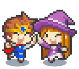 Witch and hero (World Edition) sticker #2777672