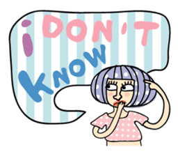 Miss Vivid Polka Dot sticker #2777684