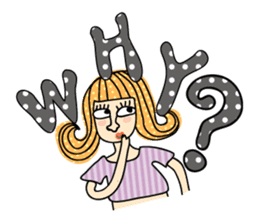 Miss Vivid Polka Dot sticker #2777685