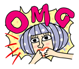 Miss Vivid Polka Dot sticker #2777693