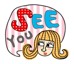 Miss Vivid Polka Dot sticker #2777694