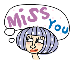 Miss Vivid Polka Dot sticker #2777698