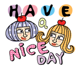 Miss Vivid Polka Dot sticker #2777699