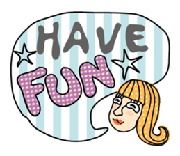 Miss Vivid Polka Dot sticker #2777700