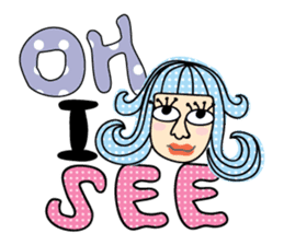 Miss Vivid Polka Dot sticker #2777701