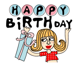 Miss Vivid Polka Dot sticker #2777706