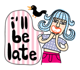 Miss Vivid Polka Dot sticker #2777712