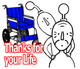 Daily life of the alien Ver.5 sticker #2778093