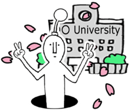 Daily life of the alien Ver.5 sticker #2778104