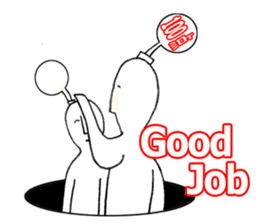 Daily life of the alien Ver.5 sticker #2778114