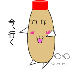 mayonnaise and ketchup sticker sticker #2778162