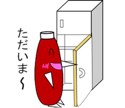 mayonnaise and ketchup sticker sticker #2778179