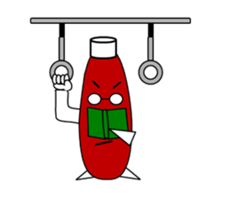 mayonnaise and ketchup sticker sticker #2778194