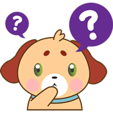 Woofie, the cute little puppy sticker #2778599