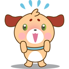 Woofie, the cute little puppy sticker #2778600