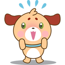 Woofie, the cute little puppy sticker #2778600