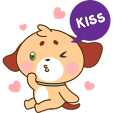 Woofie, the cute little puppy sticker #2778604