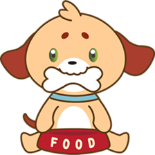 Woofie, the cute little puppy sticker #2778605