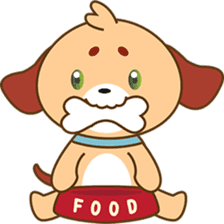 Woofie, the cute little puppy sticker #2778605