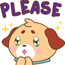 Woofie, the cute little puppy sticker #2778606